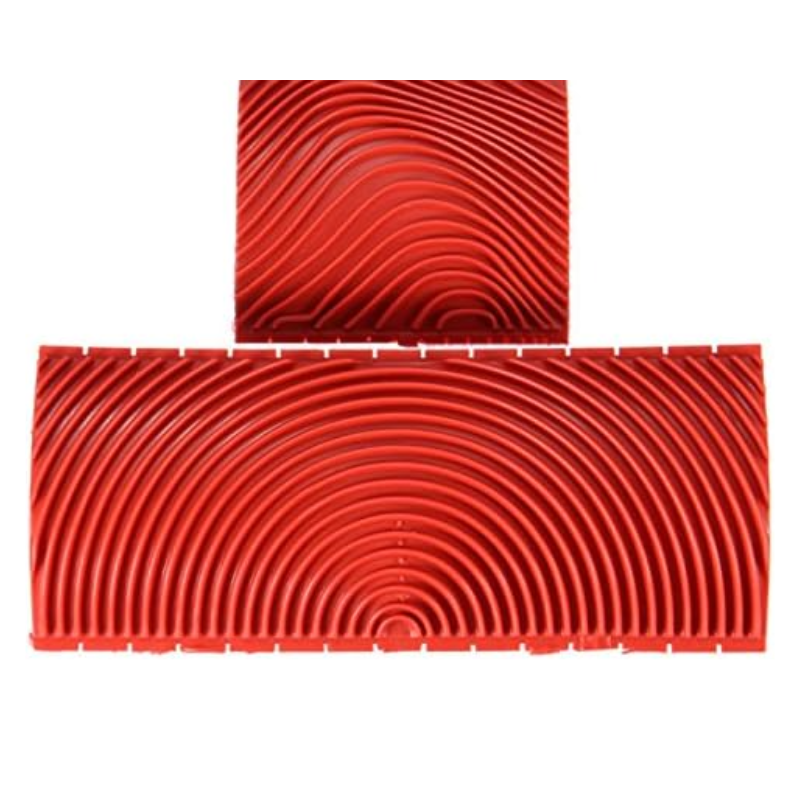 Wood Grain Rubber Roller Set